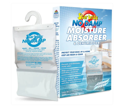 No Damp Hang bag 14oz, Moisture Absorber & Dehumidifier, Starbrite 85470