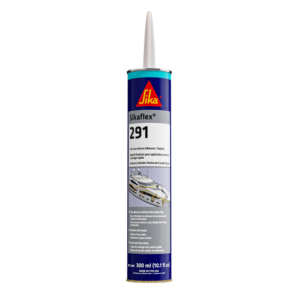 Sikaflex® 291 Fast Cure Adhesive & Sealant 10.3oz(300ml) Cartridge - White