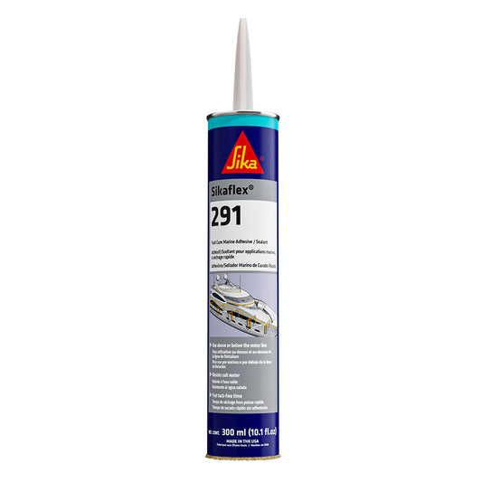 Sikaflex® 291 Fast Cure Adhesive & Sealant 10.3oz(300ml) Cartridge - White