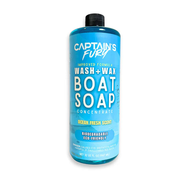 Captain's Fury Wash & Wax Boat Soap (1 Liter)
