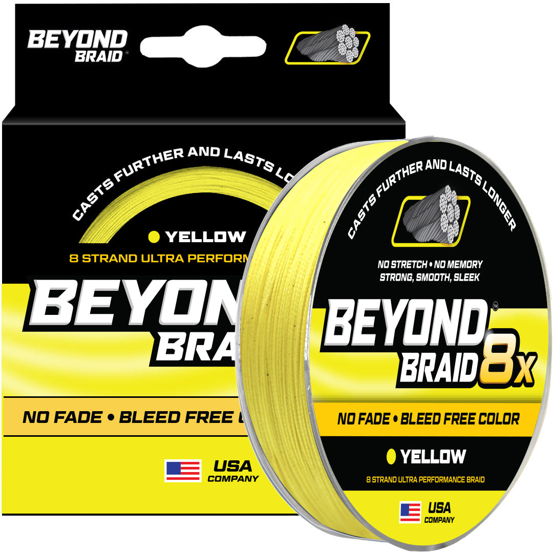 Yellow 8X- Ultra Performance 8 Strand