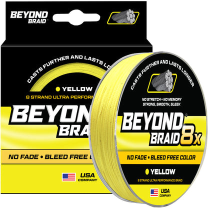8 Strand Braided Fishing Line Series - Super Sleek & Smooth Braided Fishing Line - High Performance Fishing Line For Saltwater & Freshwater