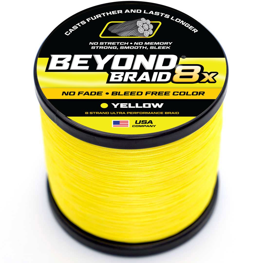 8 Strand Braided Fishing Line Series - Super Sleek & Smooth Braided Fishing Line - High Performance Fishing Line For Saltwater & Freshwater