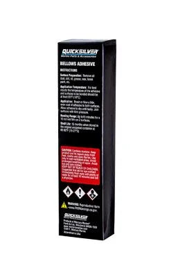 Bellows Adhesive Quicksilver 92-86166q1