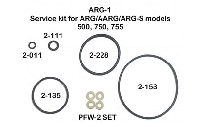 Groco ARG-1 Strainer Service Kit For ARG-500, ARG-750 and ARG-755