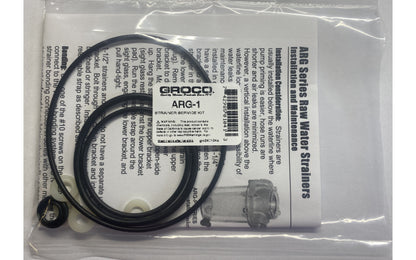 Groco ARG-1 Strainer Service Kit For ARG-500, ARG-750 and ARG-755