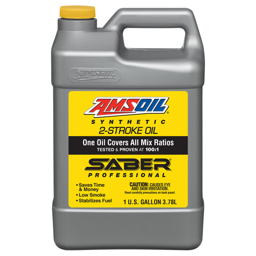 AMSOIL SABER® Professional 100% Synthetic 2-Stroke Oil Gl