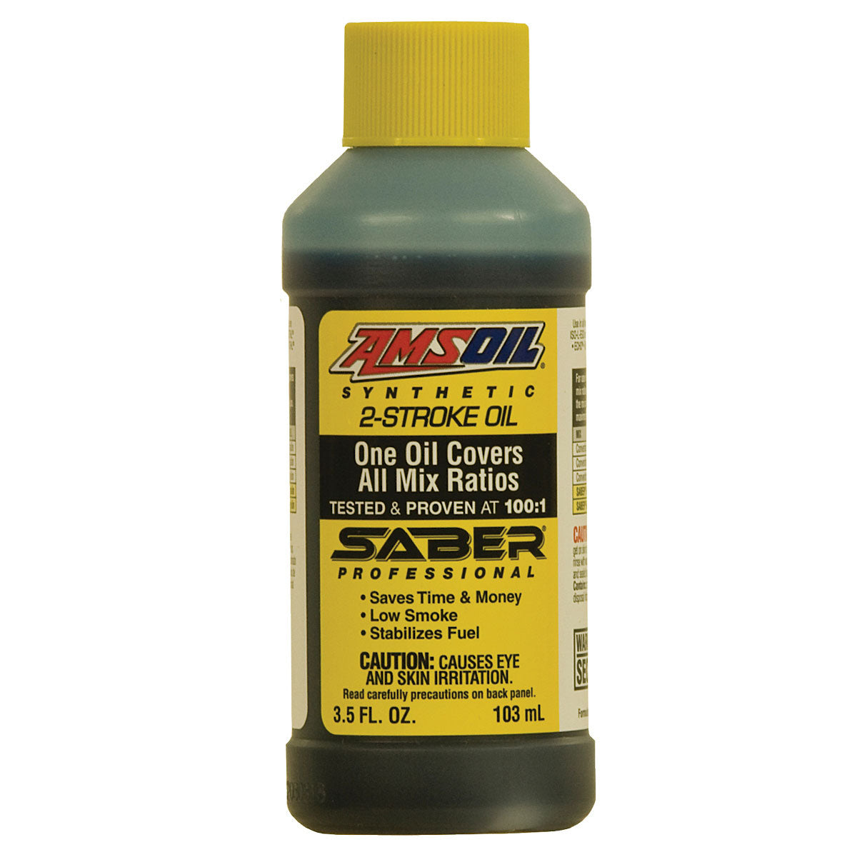 AMSOIL SABER® Professional 100% Synthetic 2-Stroke Oil 3.5 oz