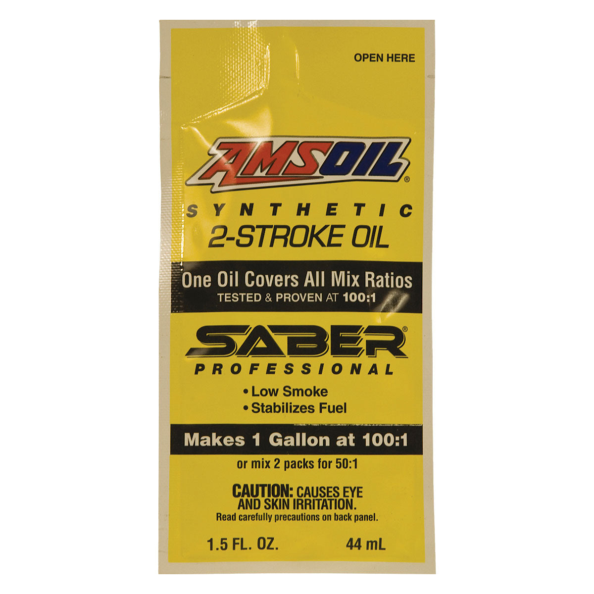 AMSOIL SABER® Professional 100% Synthetic 2-Stroke Oil 1.5 oz. Pack