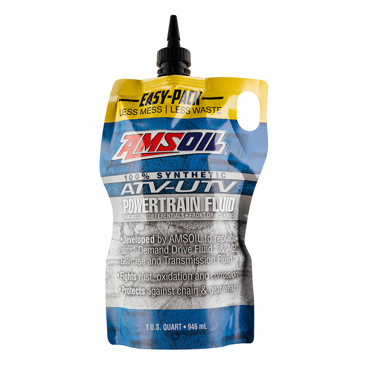 AMSOIL 100% Synthetic ATV/UTV Powertrain Fluid  Easy-Pack