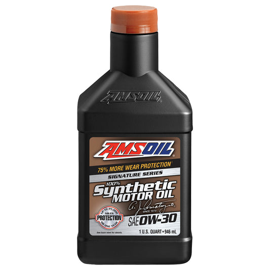 AMSOIL Signature Series 0W-30 100% Synthetic Motor OilQuart