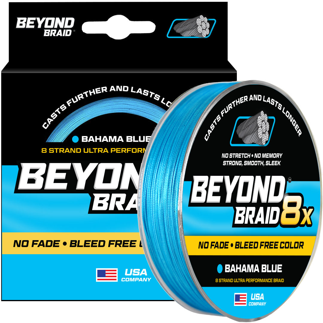 8 Strand Braided Fishing Line Series - Super Sleek & Smooth Braided Fishing Line - High Performance Fishing Line For Saltwater & Freshwater