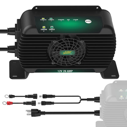 PowerPlus 12V 26 AMP Single Output Battery Charger and Maintainer