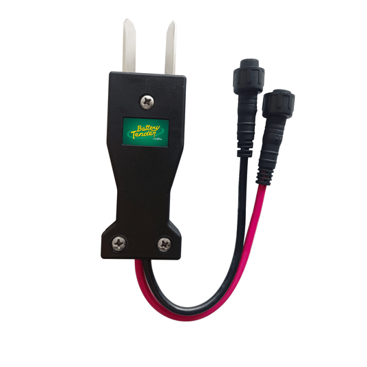 PowerPlus 36V DC Plug - E-Z-GO 2-Prong Angled Crow Foot