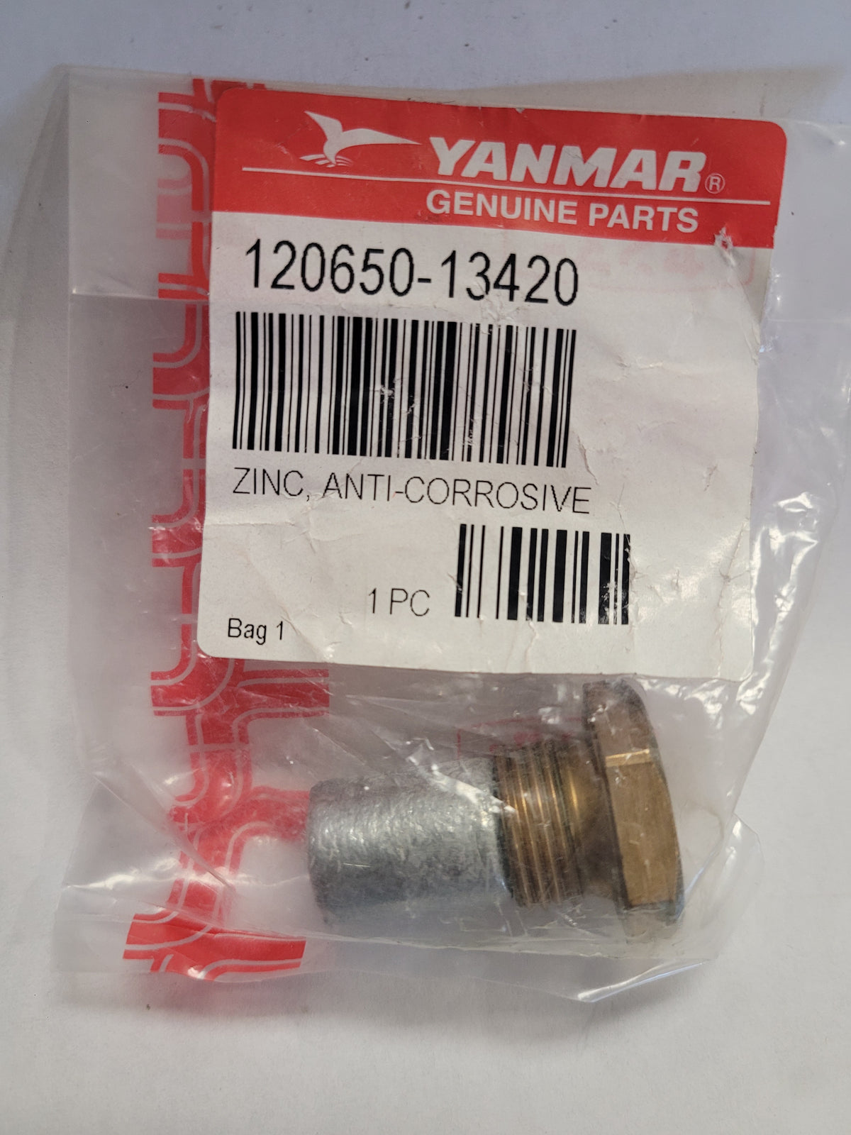 YANMAR 120650-13420 Zinc