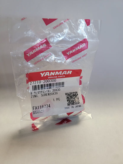 YANMAR 27210-200300, Zinc, 20x30mm