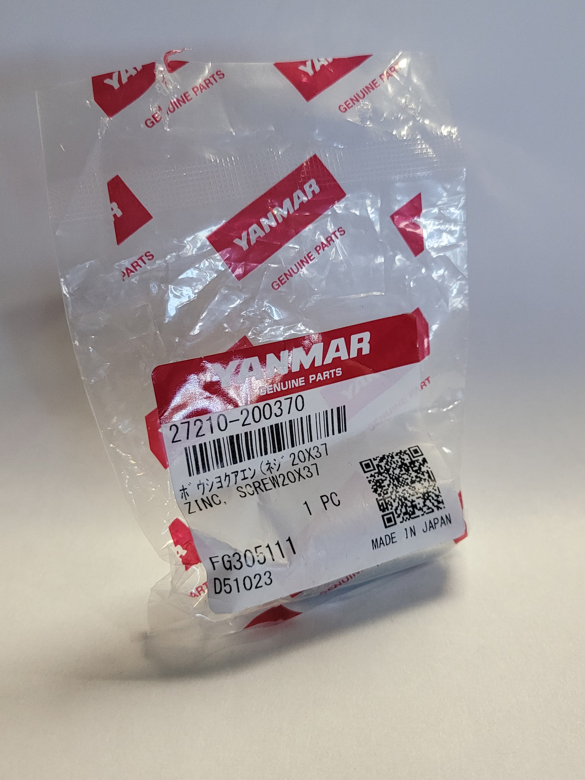 YANMAR 27210-200370, Zinc