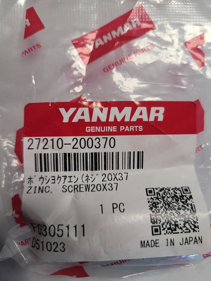 YANMAR 27210-200370, Zinc