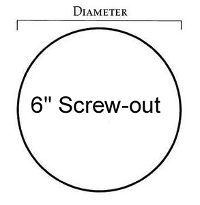 Beckson Replacement O-Ring for 6" Screw-Out Deck Plate