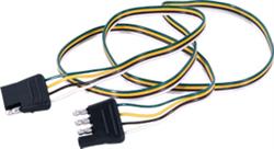 4 Way Flat Wiring - Car and Trailer Ends, 13492