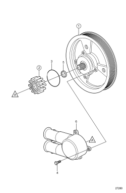 Seawater Pump Volvo 21214599