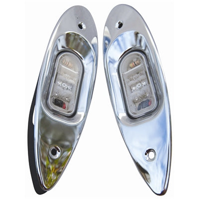 LED Flush mount bow lights pr