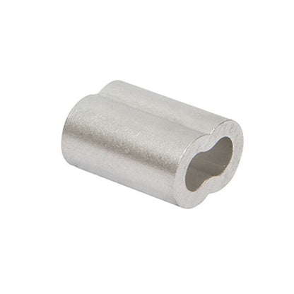 Zinc Plated Copper Oval Sleeve for 5/32 Inch, 4mm
