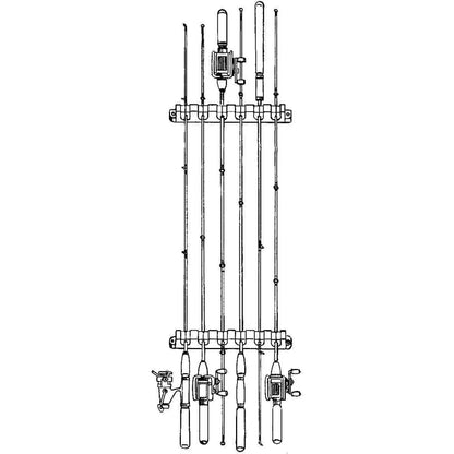 T-H Marine Rod Storage Holder Rack