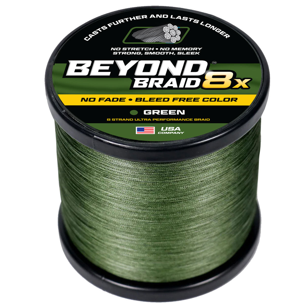 8 Strand Braided Fishing Line Series - Super Sleek & Smooth Braided Fishing Line - High Performance Fishing Line For Saltwater & Freshwater