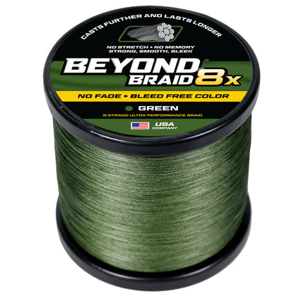 8 Strand Braided Fishing Line Series - Super Sleek & Smooth Braided Fishing Line - High Performance Fishing Line For Saltwater & Freshwater