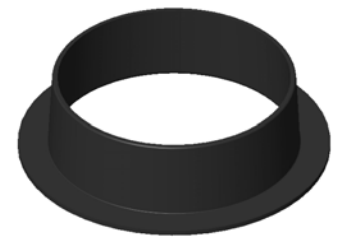 ABS 6" Transition Ring 228700013 Marine Air CLOSE OUT