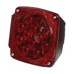 L.E.D. Submersible Left Side Tail Light - Trailers Under 80” Wide Marpac
