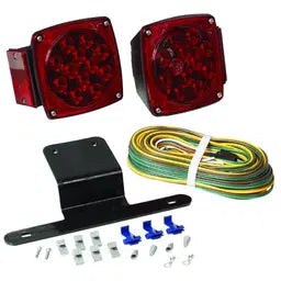L.E.D. Submersible Trailer Light Kit - Trailers Under 80” Wide Marpac, 7-0011