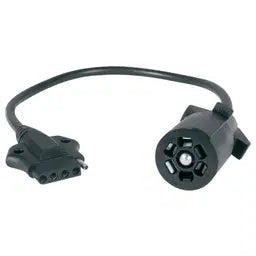 7-Round to 5-Flat Trailer Adapters (16”), 7-0527