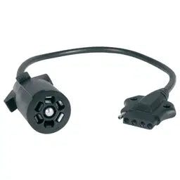 7-Round to 5-Flat Trailer Adapters (16”), 7-0527