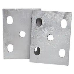 Galvanized Universal Axle Tie Plate Kit