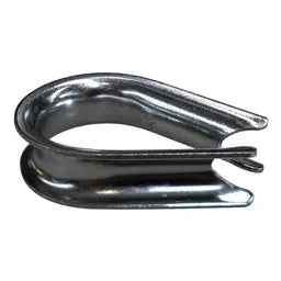 Seachoice 43370 Stainless Steel Wire Rope Thimble, 3/4"