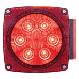 L.E.D. Combination Right Passenger Side Tail Light - Trailers Under 80” Wide Optronics