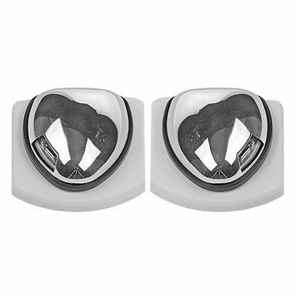 T-H LED Low Profile Bow Light Set (Black adapter plates)