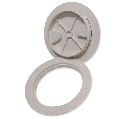T-H Marine Low Profile Twist-Out Deck Plate 4"