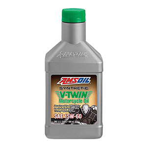 15W-60 100% Synthetic V-Twin Motorcycle Oil Qt