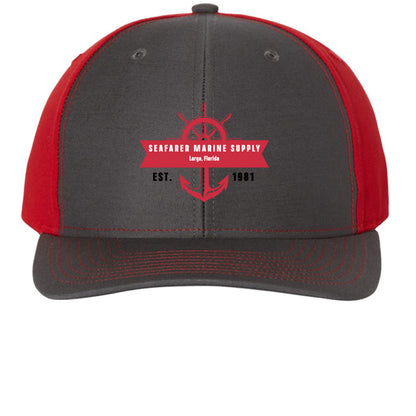 Charcoal/ Red - FRONT