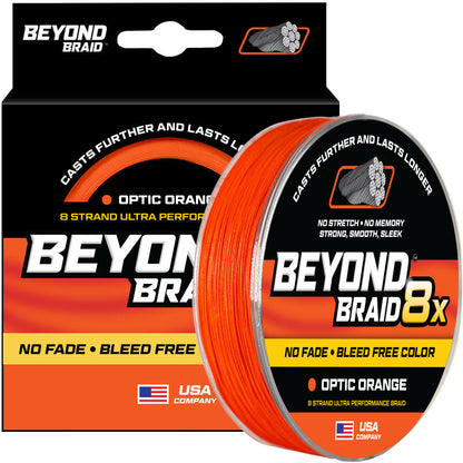 8 Strand Braided Fishing Line Series - Super Sleek & Smooth Braided Fishing Line - High Performance Fishing Line For Saltwater & Freshwater