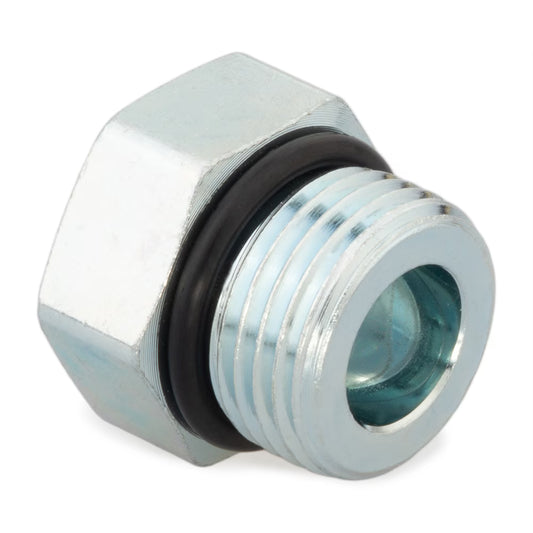 #8 ORB hex head plug, 8P50N-S