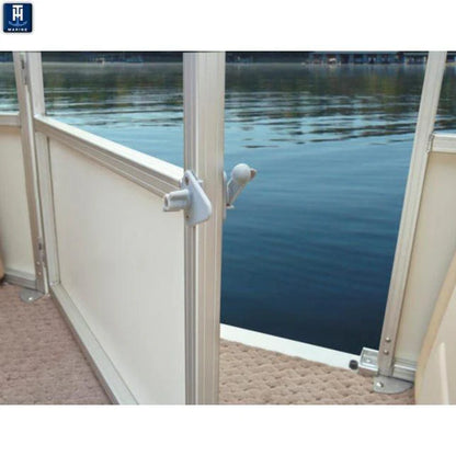 T-H Marine GL-2-DP Pontoon Gate Latch, Grey