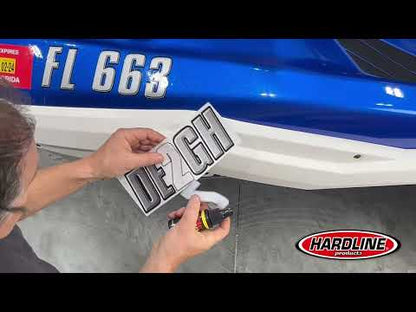 Hardline Series 200 Registration Kit, (Includes 4 Sets of 3" A-Z, 0-9)