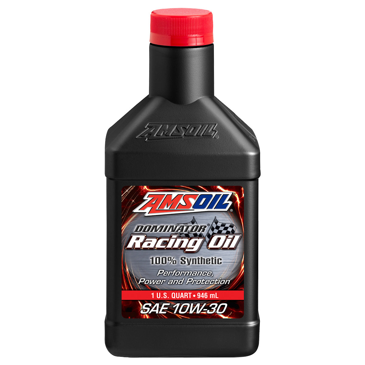 AMSOIL DOMINATOR® 10W-30 100% Synthetic Racing Oil Quart