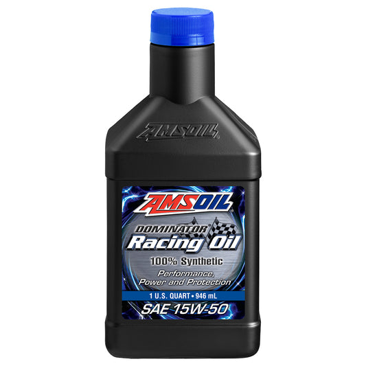 AMSOIL DOMINATOR® 15W-50 100% Synthetic Racing Oil Quart