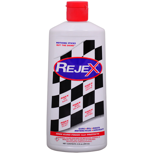 RejeX high gloss finish that protects
