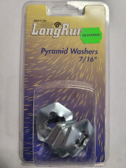 Pyramid Washers, 7/16"
